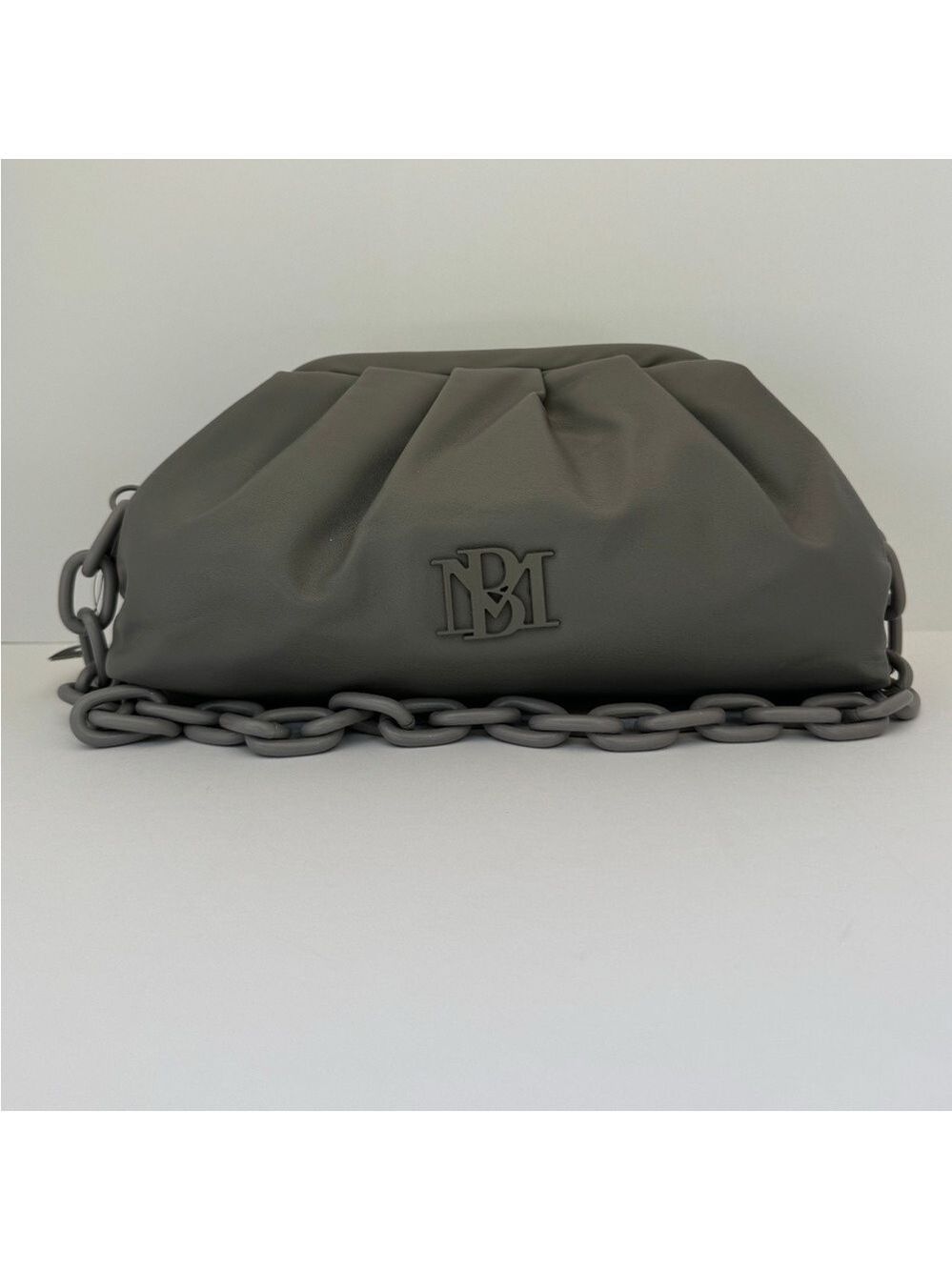 Badgley Mischka Wrapped Frame Clutch with Chain and Crossbody Strap NWT